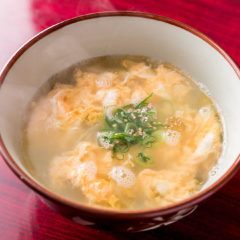 ミニ玉子スープ ＋100円